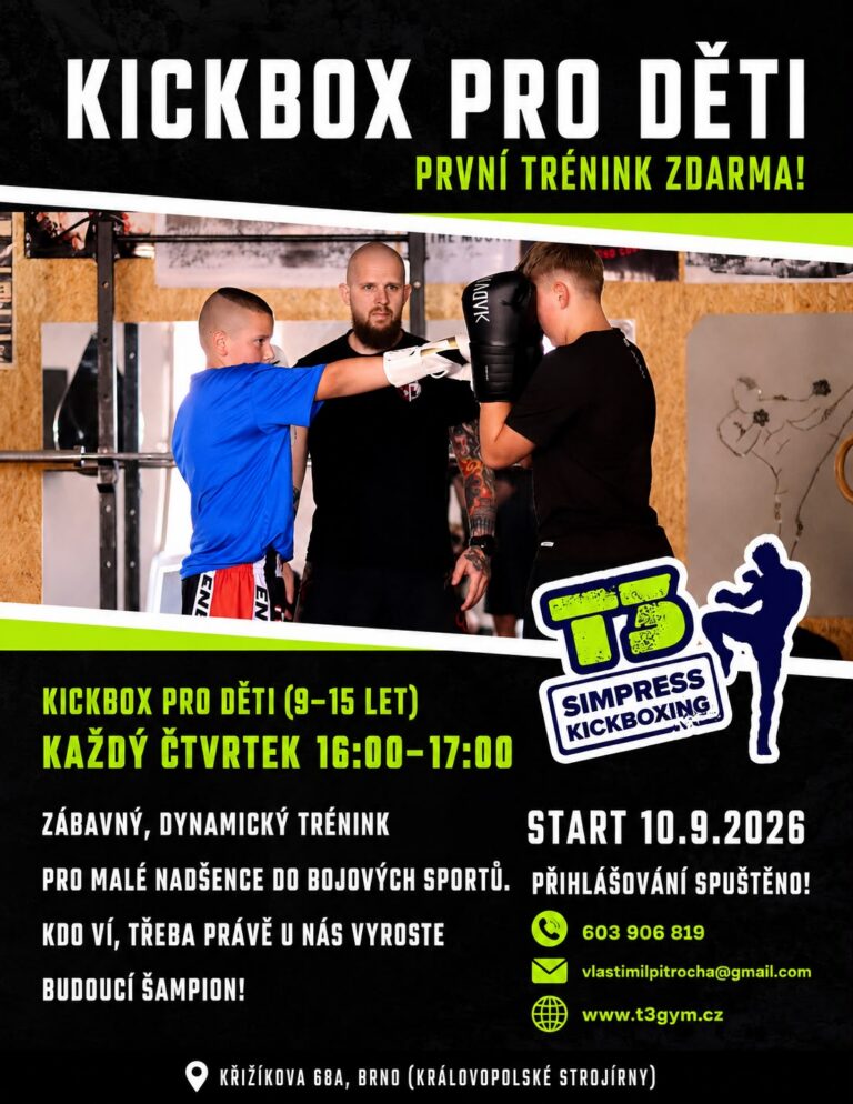 Kickbox děti – Září 2026