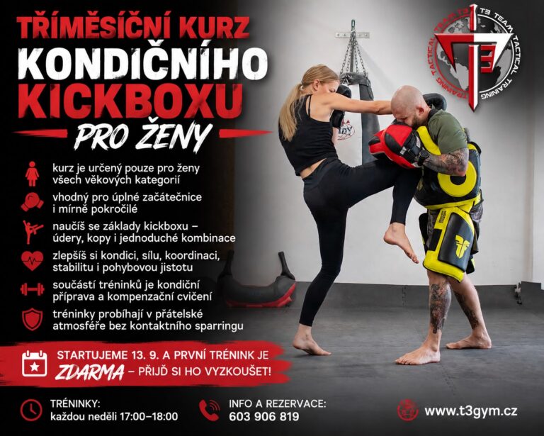 Kondiční kickbox pro ženy – Září 2026