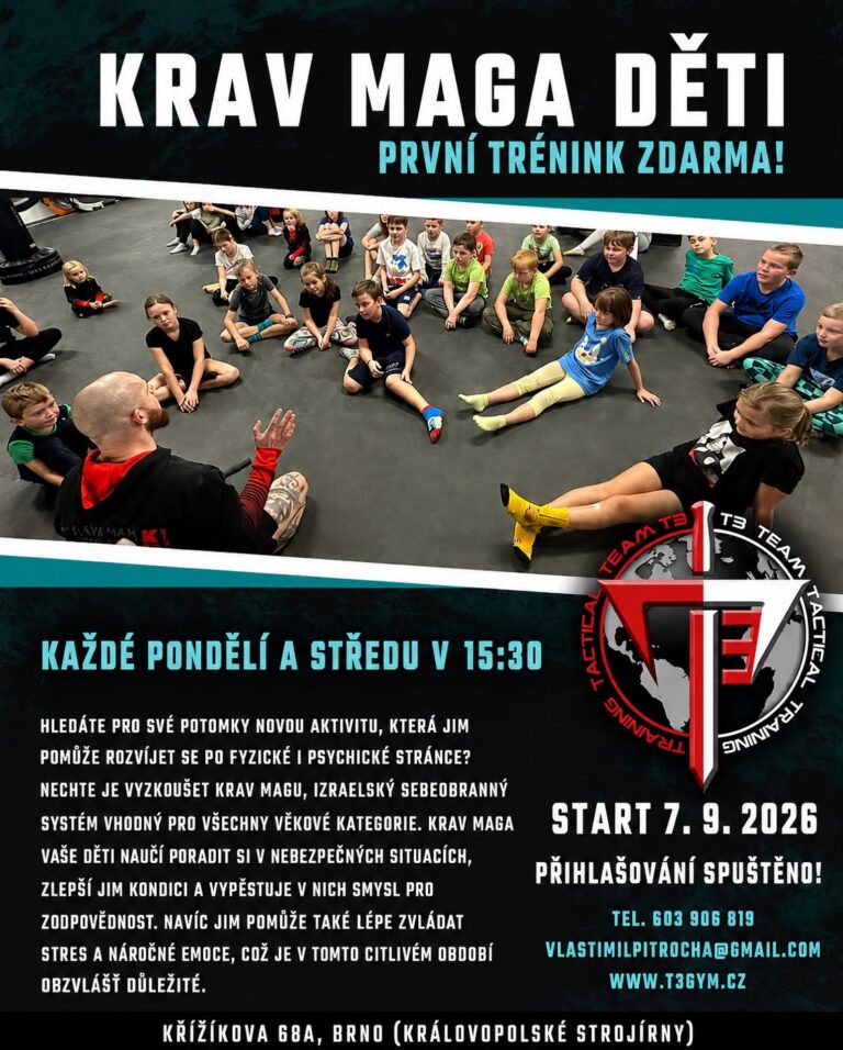 Krav Maga pro děti – Září 2026